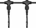 NEON-NIGHT 235-265 Гирлянда светодиодная Занавес 2х6м 1520 LED БЕЛЫЙ черный ПВХ IP65 эффект водопада 230В не соединяется контроллер в комплекте NEON-NIGHT NEON-NIGHT 235-265 Гирлянда светодиодная Занавес 2х6м 1520 LED БЕЛЫЙ черный ПВХ IP65 эффект водопада 230В не соединяется контроллер в комплекте NEON-NIGHT
