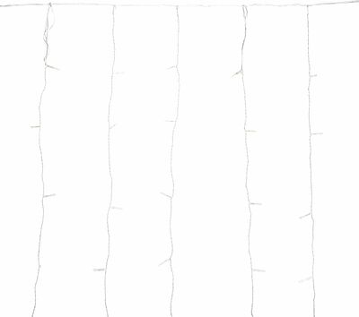 NEON-NIGHT 235-555 Гирлянда Дождь светодиодный 2х3м, эффект мерцания, прозрачный провод, IP44, 230В, диоды БЕЛЫЕ, 300LED NEON-NIGHT
