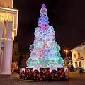NEON-NIGHT 245-409 Гирлянда светодиодная Нить 10м 100 LED RGB прозрачный ПВХ IP65 свечение с динамикой 230В соединяется NEON-NIGHT нужен контроллер 245-908