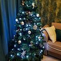 NEON-NIGHT 303-055 Гирлянда Твинкл Лайт 15 м, темно-зеленый ПВХ, 120 LED, цвет белый
