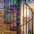 NEON-NIGHT 303-119 Гирлянда Твинкл-Лайт 20 м, темно-зеленый ПВХ, 160 LED, цвет мультиколор