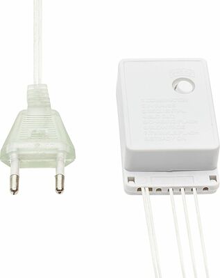 NEON-NIGHT 303-305 Гирлянда Твинкл-Лайт 20 м, прозрачный ПВХ, 160 LED, цвет белый