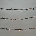 NEON-NIGHT 303-326 Гирлянда Нить управляемая 20м 240 LED ТЕПЛЫЙ БЕЛЫЙ черный каучук IP67 свечение с динамикой 230В не соединяется нужен контроллер 217-204 NEON-NIGHT