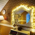 NEON-NIGHT 303-601 Гирлянда Мишура LED 3 м прозрачный ПВХ, 288 диодов, цвет желтый