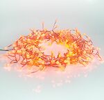 NEON-NIGHT 303-612 Гирлянда Мишура LED 6 м прозрачный ПВХ, 576 диодов, цвет красный