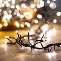 NEON-NIGHT 303-626 Гирлянда Кластер LED 3 м, темно-зеленый ПВХ IP20, 288 диодов, цвет теплый белый