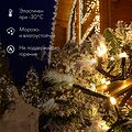 NEON-NIGHT 305-185 Гирлянда светодиодная Нить 10м 100 LED БЕЛЫЙ прозрачный ПВХ IP65 постоянное свечение 230В соединяется нужен блок 303-500-1 NEON-NIGHT
