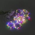 NEON-NIGHT 315-889 Гирлянда Светодиодный занавес из росы 3х3м 300 LED МУЛЬТИКОЛОР IP20 USB + пульт управления, с крючками для крепления NEON-NIGHT