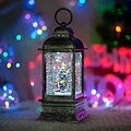 NEON-NIGHT 501-065 Декоративный фонарь с эффектом снегопада и подсветкой Рождество, белый NEON-NIGHT 501-065 Декоративный фонарь с эффектом снегопада и подсветкой Рождество, белый