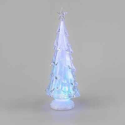 NEON-NIGHT 513-026 Фигура на подставке Елочка со звездой 37 см