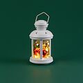 NEON-NIGHT 513-062 Декоративный фонарь с шариками 12х12х20,6 см, белый корпус, теплый белый цвет свечения NEON-NIGHT NEON-NIGHT 513-062 Декоративный фонарь с шариками 12х12х20,6 см, белый корпус, теплый белый цвет свечения NEON-NIGHT