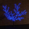 NEON-NIGHT 531-123 Светодиодное дерево Сакура, высота 2,4м, диаметр кроны 2,0м, синие светодиоды, IP 65, понижающий трансформатор в комплекте NEON-NIGHT