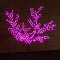 NEON-NIGHT 531-126 Светодиодное Дерево Сакура, высота 2,4м, диаметр кроны 2,0м, фиолетовые диоды, IP 65, понижающий трансформатор в комплекте NEON-NIGHT