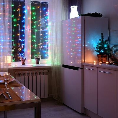 NEON-NIGHT 533-333 Елочка 60см в плетеном мешочке, ПВХ
