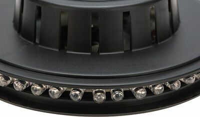 NEON-NIGHT 601-260 Диско-лампа Летающая тарелка 48 LED, черный корпус, 230В NEON-NIGHT