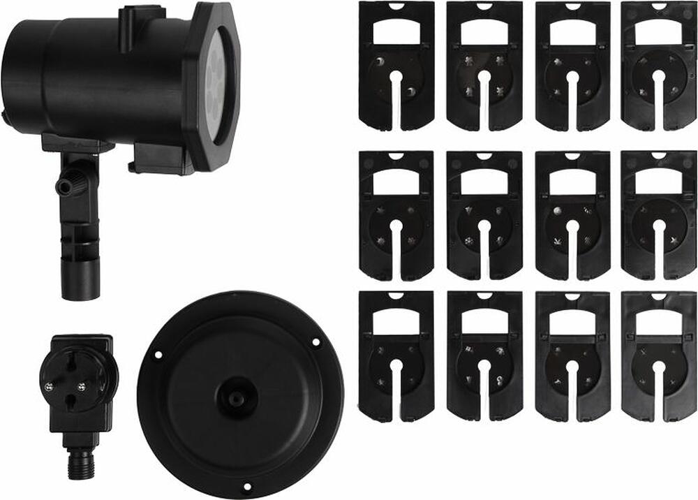 NEON-NIGHT 601-262 LED проектор, 12 сменных слайдов, цвет RGBW, 12В