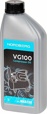NORDBERG NHA100 масло компрессорное VG-100 (ISO 100), 1 л