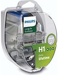 Philips LongLife EcoVision 12258LLECOS2 лампы H1 12 В 55 Вт, P14,5s, 2 шт. Philips LongLife EcoVision 12258LLECOS2 лампы H1 12 В 55 Вт, P14,5s, 2 шт.