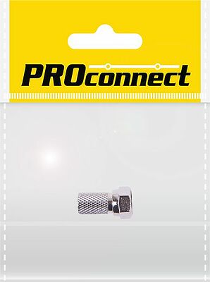 PROconnect 05-4005-4-7 Разъем антенный, штекер F, SAT, с резиновым уплотнителем, 1 шт. PROconnect