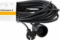 PROconnect 11-7114 Удлинитель-шнур ПВС 2х0,75, 10м, б/з, 6А, 1300Вт, IP20, черный (Сделано в России) PROconnect PROconnect 11-7114 Удлинитель-шнур ПВС 2х0,75, 10м, б/з, 6А, 1300Вт, IP20, черный (Сделано в России) PROconnect