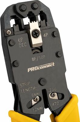 PROconnect 12-3442-4 Кримпер HT-200R для обжима 8P8C, 6P6C, 4P4C PROconnect