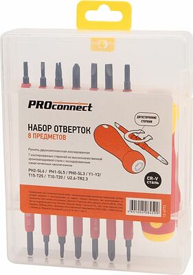 PROconnect 12-4773 Набор отверток (8 предметов) PROconnect