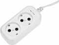 PROconnect 13-4200 Удлинитель 2 гнезда, 1,5м, 2х0,75мм², б/з, белый PROconnect PROconnect 13-4200 Удлинитель 2 гнезда, 1,5м, 2х0,75мм², б/з, белый PROconnect