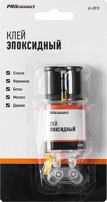 PROconnect 61-0919 Клей эпоксидный, шприц (6мл) PROconnect