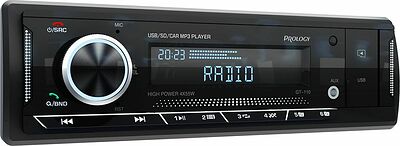 Prology GT-110 автомагнитола 1 DIN, FM, USB, microSD, Bluetooth, 4×55 Вт