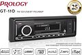 Prology GT-110 автомагнитола 1 DIN, FM, USB, microSD, Bluetooth, 4×55 Вт