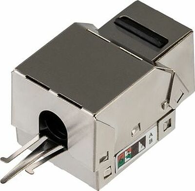 REXANT 02-0072 Модуль Keystone Jack RJ-45(8P8C), FTP экранированный, CAT 5e, тип 90 градусов REXANT PRO