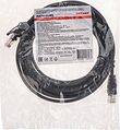 REXANT 02-0102-5 Патч-корд U/UTP, CAT 5e, RJ45-RJ45, 26AWG, LSZH, черный, 5м REXANT