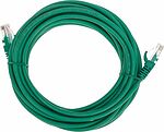REXANT 02-0106-5 Патч-корд U/UTP, CAT 5e, RJ45-RJ45, 26AWG, LSZH, зеленый, 5м REXANT