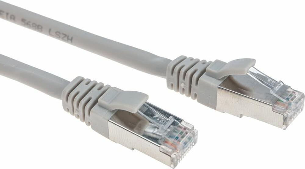 REXANT 02-0210-5 Патч-корд F/UTP, CAT 6, RJ45-RJ45, 26AWG, LSZH, серый, 5м REXANT