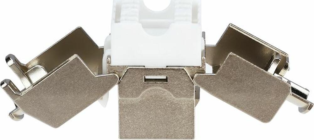 REXANT 02-0261 Модуль Keystone Jack RJ-45(8P8C), FTP экранированный, CAT 6, тип 180 градусов, самозажимной REXANT PRO