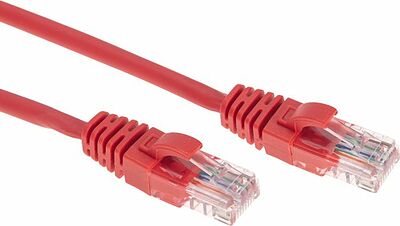 REXANT 02-0293-5 Патч-корд U/UTP, CAT 6, RJ45-RJ45, 26AWG, LSZH, красный, 5м REXANT