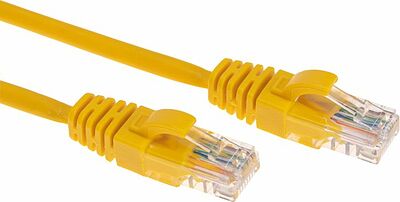 REXANT 02-0295-2 Патч-корд U/UTP, CAT 6, RJ45-RJ45, 26AWG, LSZH, желтый, 2м REXANT