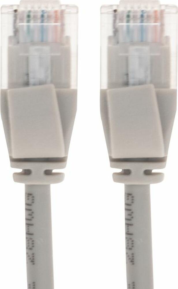 REXANT 02-0380-3 Патч-корд U/UTP, CAT 6A (10G), RJ45-RJ45, 28AWG, LSZH, серый, 3м REXANT