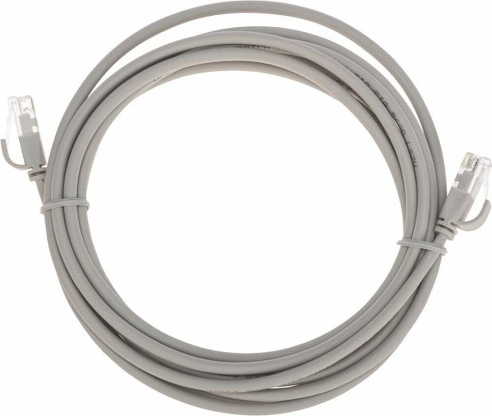 REXANT 02-0380-3 Патч-корд U/UTP, CAT 6A (10G), RJ45-RJ45, 28AWG, LSZH, серый, 3м REXANT