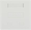 REXANT 03-0146 Розетка компьютерная внешняя, 2-порта FTP RJ-45 (8P8C), CAT 6 REXANT