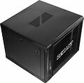 REXANT 04-1266-112 Настенный шкаф 19 quot; 12U 600×600×635 (ШxГxВ), дверь стекло, металлическая задняя стенка, боковые съемные стенки, RAL 9005 REXANT