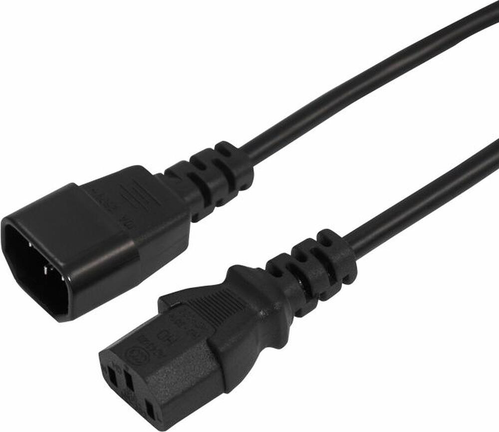 REXANT 04-2729 Шнур сетевой IEC 320 C13 – IEC 320 C14 3x1,0мм², 10A, длина 3м REXANT