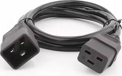 REXANT 04-2742 Шнур сетевой IEC 320 C19 – IEC 320 C20 3x1,5мм², 16A, длина 3м REXANT