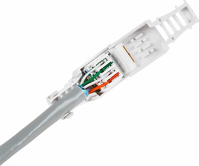REXANT 05-1051 Разъем UTP RJ-45(8P8C), CAT 5e, самозажимной REXANT 