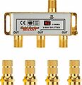 REXANT 05-6102-1 Делитель ТВх3 под F-разъем, 5-1000МГц, Gold (4 F-разъема в комплекте) REXANT REXANT 05-6102-1 Делитель ТВх3 под F-разъем, 5-1000МГц, Gold (4 F-разъема в комплекте) REXANT