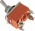 REXANT 06-0326-B Тумблер 250V 15А (4c) ON-OFF двухполюсный (KN-201) REXANT (в упак. 1шт.)