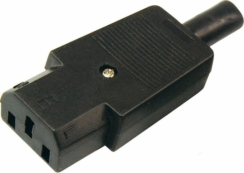 REXANT 11-0004-9 Сетевой штекер на шнур (1 шт.) (пакет БОПП) REXANT