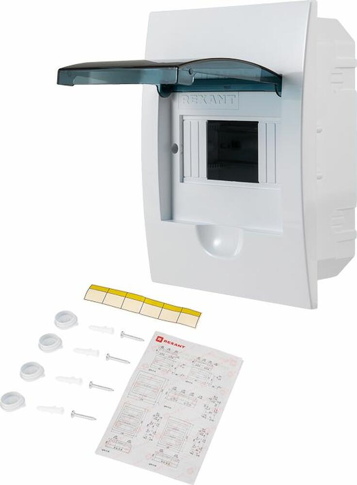 REXANT 11-0206 Бокс пластиковый ЩРВ-П-6 IP41 белый REXANT