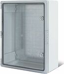 REXANT 11-0412 Корпус пластиковый ЩМПп с прозрачной дверцей и монтажной панелью 400х300х170мм, АБС, УХЛ1, IP65 REXANT