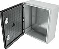 REXANT 11-0455 Корпус пластиковый ЩМПп с прозрачной дверцей 370х325х150мм IP65 REXANT